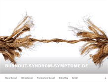 Tablet Screenshot of burnout-syndrom-symptome.de